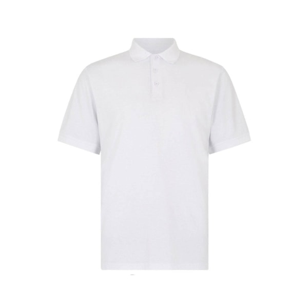 Kustom Kit Unisex Vuxen Återvunnen Superwash 60C Regular Pikétröja White M