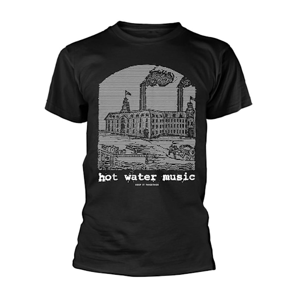 Hot Water Music Unisex Vuxen T-shirt S Svart Black S