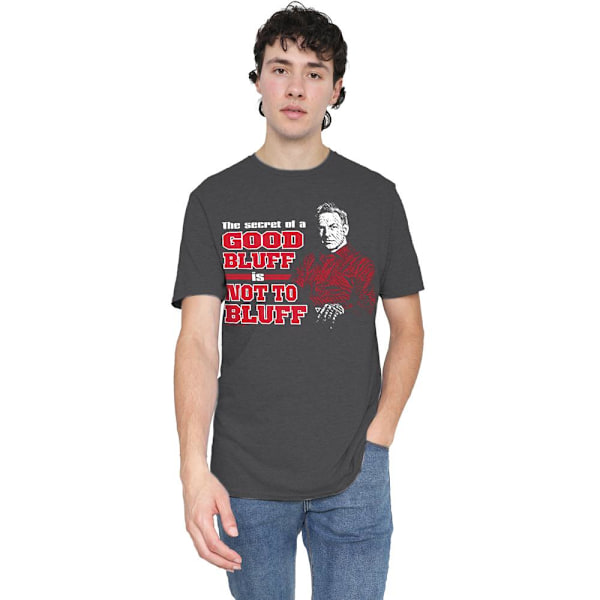 NCIS Unisex Vuxen No Bluffing T-Shirt XXL Kolgrå Charcoal XXL