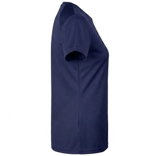 Clique Dam Basic Active Interlock T-shirt L Mörk marinblå Dark Navy L