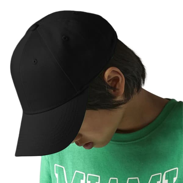Beechfield Barn/Barn Classic 6 Panel Organisk Bomullsmössa På Black One Size