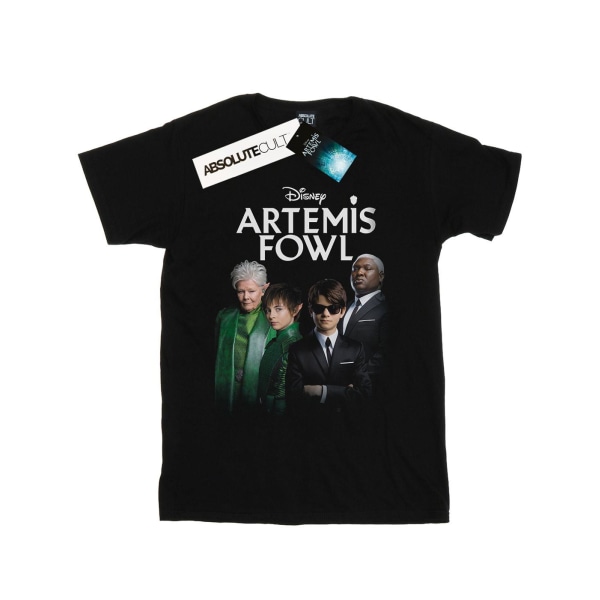 Disney Mens Artemis Fowl Group Photo T-shirt L Svart Black L