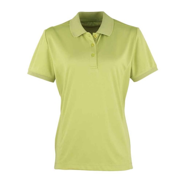 Premier Dam/Dam Coolchecker Pique Poloskjorta 8 UK Lime Lime 8 UK