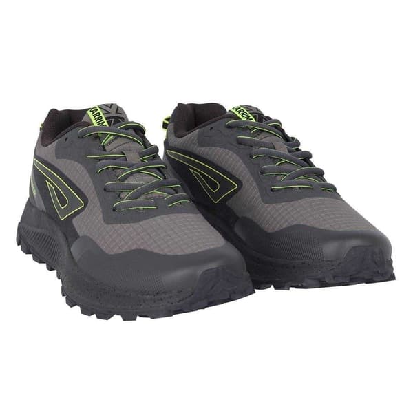 Karrimor Herr Tempo Trail Löparskor 7 UK Grå/Lime Grey/Lime 7 UK