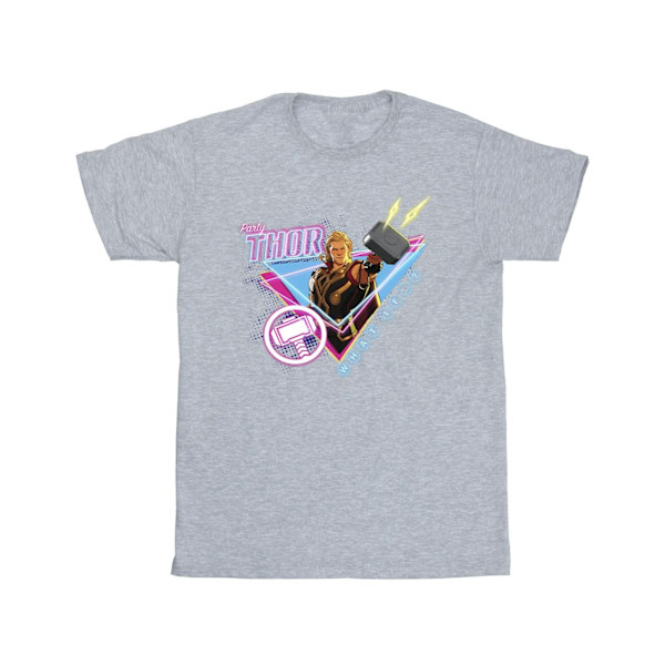 Marvel Boys What If Party Thor Alt T-Shirt 5-6 år Sports Grå Sports Grey 5-6 Years