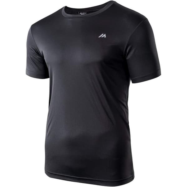 Martes Herr T-shirt Bisic Logo Polyester L Svart Black L