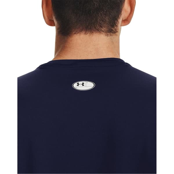 Under Armour Herr HeatGear Mesh Panel Fitted T-shirt S Midnight Midnight Navy S