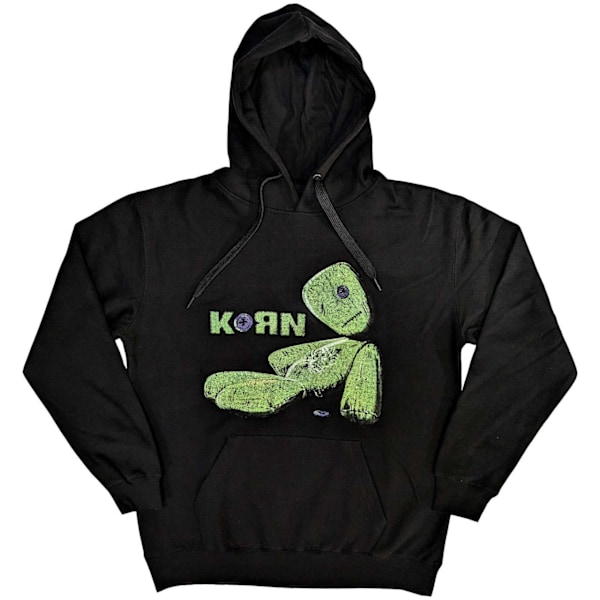 Korn Unisex Vuxen Issues Track List Hoodie S Svart Black S