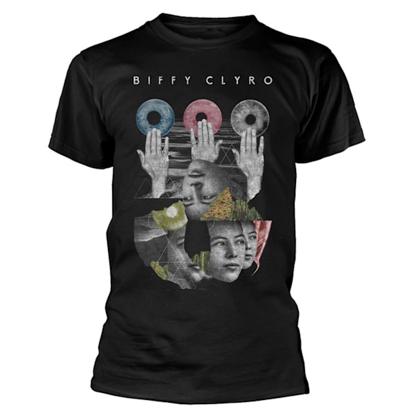 Biffy Clyro Unisex Adult Hands T-Shirt L Svart Black L