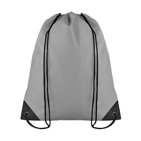 MidOcean Shoop Polyester 190T Dragskoväska One Size Grå Grey One Size