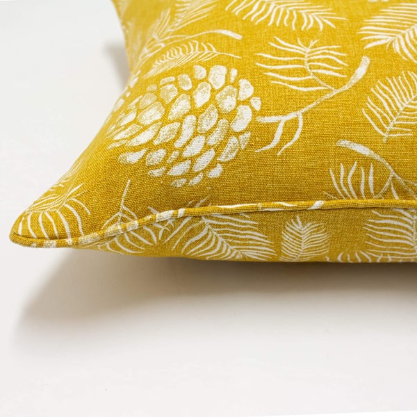 Furn Irwin Woodland Design Kuddfodral One Size Senapsgul Mustard Yellow One Size