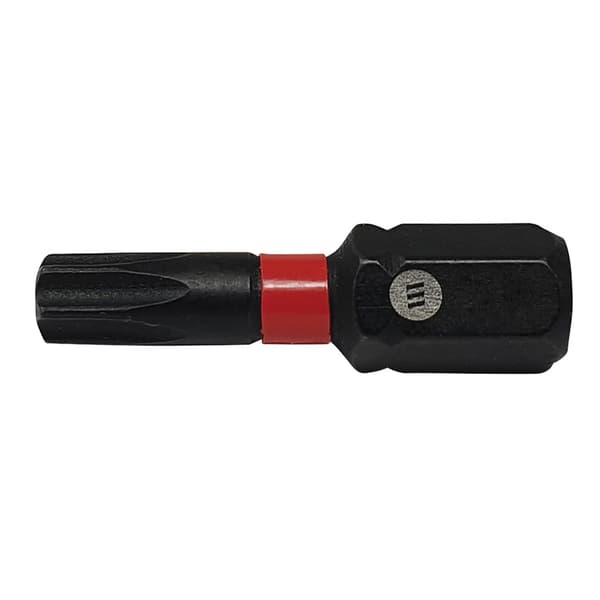Forgefix Forgefast Impact Bits, Torx-kompatibel TX20 x 25mm Bla Black Phosphate TX20 x 25mm