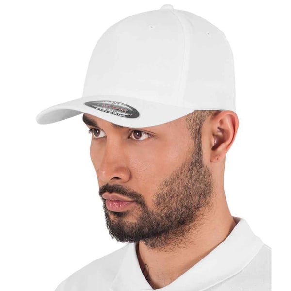 Flexfit Unisex 5 Panel Cap L/XL Vit White L/XL