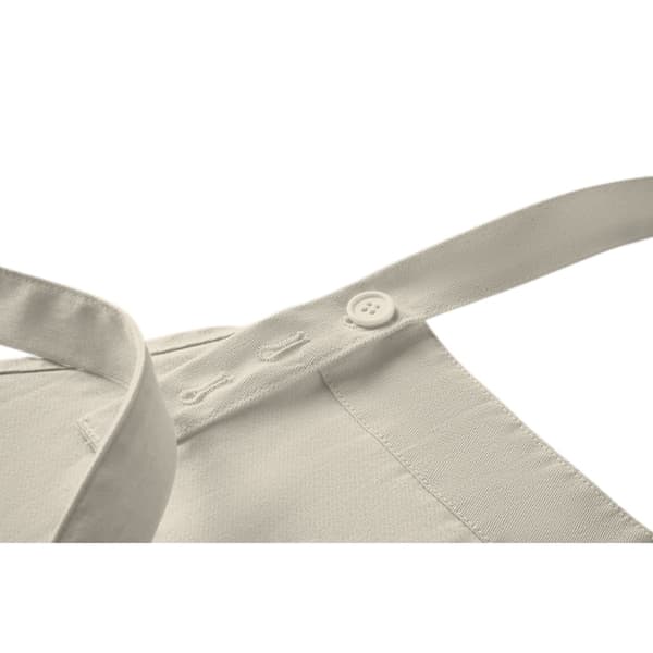 MidOcean Gamma Haklappsförkläde i ekologisk bomull En storlek Benvit Off White One Size