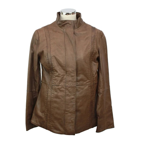 Eastern Counties Leather Damjacka för Kvinnor/Damer i Läder Storlek 16 UK Brun Brown 16 UK