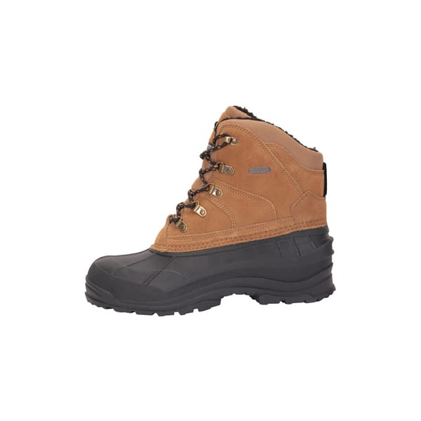 Mountain Warehouse herr Range Cow Suede Snow Boots 12 UK Dark B Dark Beige 12 UK