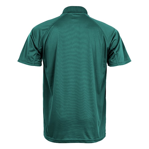 Spiro Impact Herr Performance Aircool Polo T-Shirt S Flaska Grön Bottle Green S