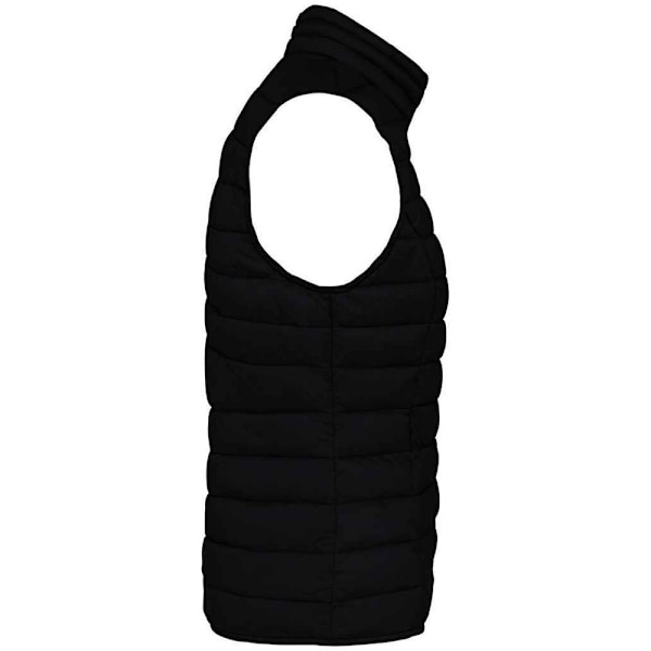 Native Spirit Dam/Kvinnor Lätt Återvunnen Body Warmer XXL Svart Black XXL