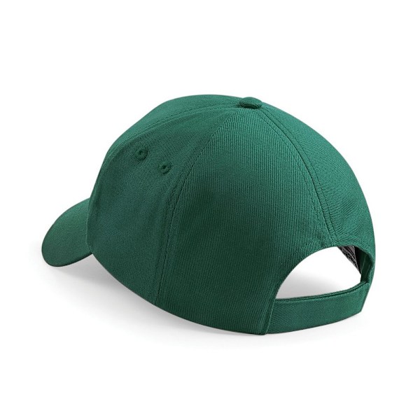Beechfield Unisex Ultimate 5 Panel Baseball Cap (2-pack) One Bottle Green One Size