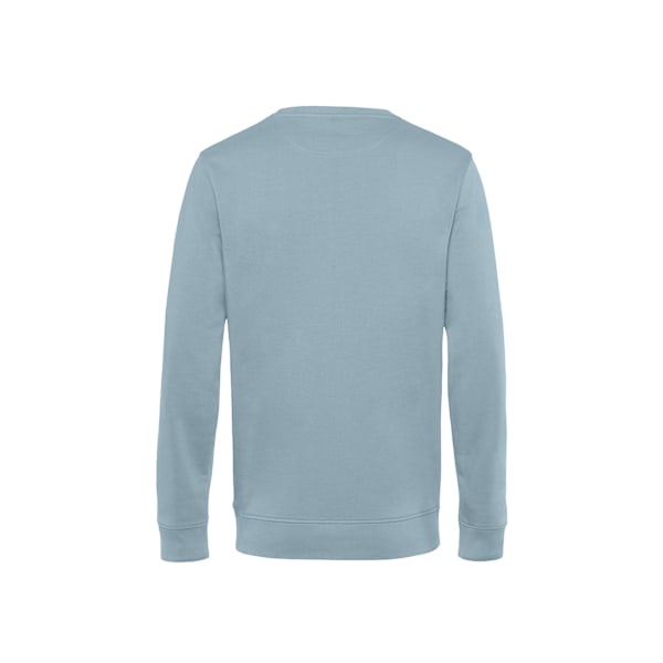 B&C Herr Organic Crew Neck Sweat M Blue Fog Blue Fog M