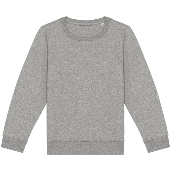 Native Spirit Barn/Flickor Sweatshirt 4-6 År Månstensgrå Melering Moon Grey Heather 4-6 Years