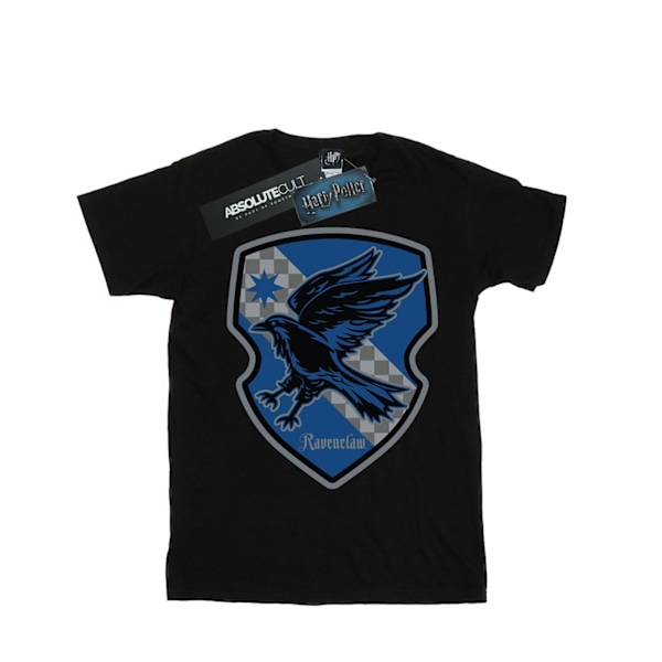 Harry Potter Pojkar Ravenclaw Crest Flat T-Shirt 7-8 År Svart Black 7-8 Years