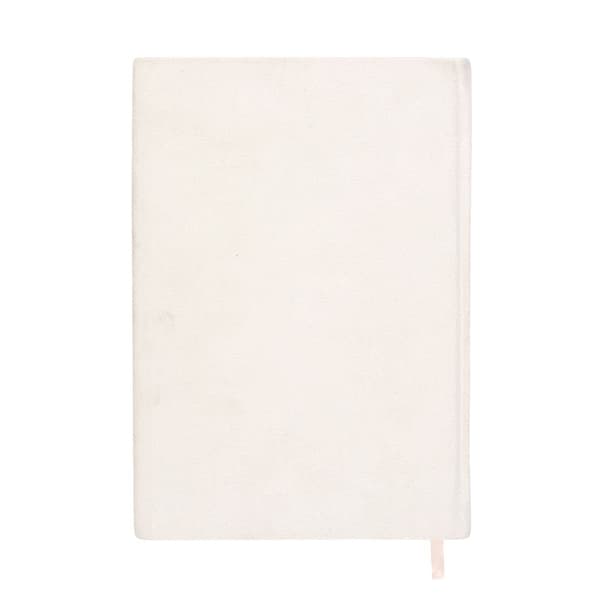 Something Different Moon Phases Velvet A5 Notebook One Size Whi White/Gold One Size