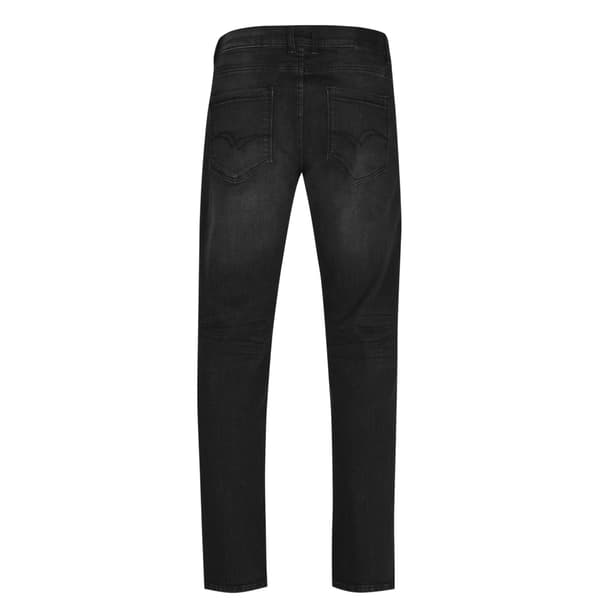 Lee Cooper Herr Denim Regular Jeans 36S Svart Black 36S