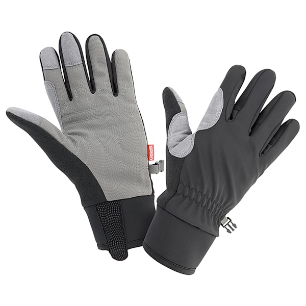 Spiro Unisex Non Slip Långa Sporthandskar XS Svart/ Grå Black/ Grey XS