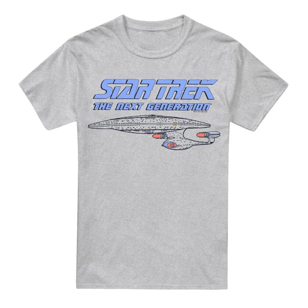 Star Trek Herr The Next Generation Distressed T-Shirt 5XL Sport Sport Heather 5XL