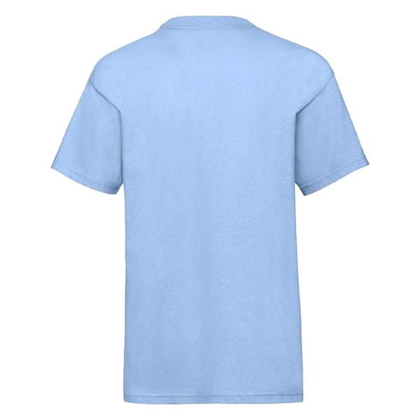 Fruit Of The Loom Unisex Barnkläder/Barn Valueweight Kortärmad Sky Blue 2-3