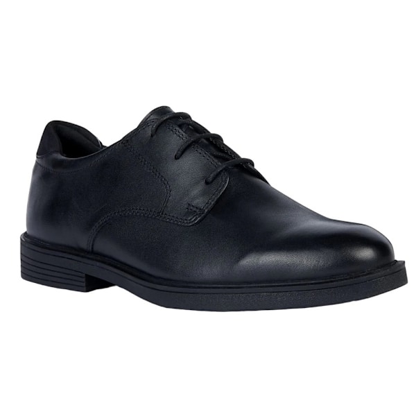 Geox Boys J Zheeno A Läderskolskor 2.5 UK Svart Black 2.5 UK