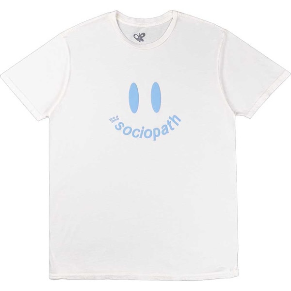 Olivia Rodrigo Unisex Adult Sociopath T-Shirt XXL Vit White XXL