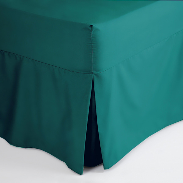 Belledorm Easycare Percale Lakan med volang Dubbel Jade Jade Double