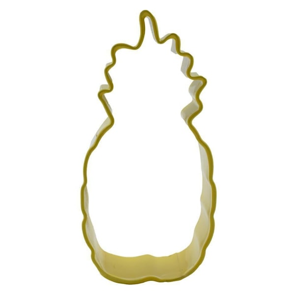 Anniversary House Ananas Poly-Resin Belagd Kakform En Yellow One Size