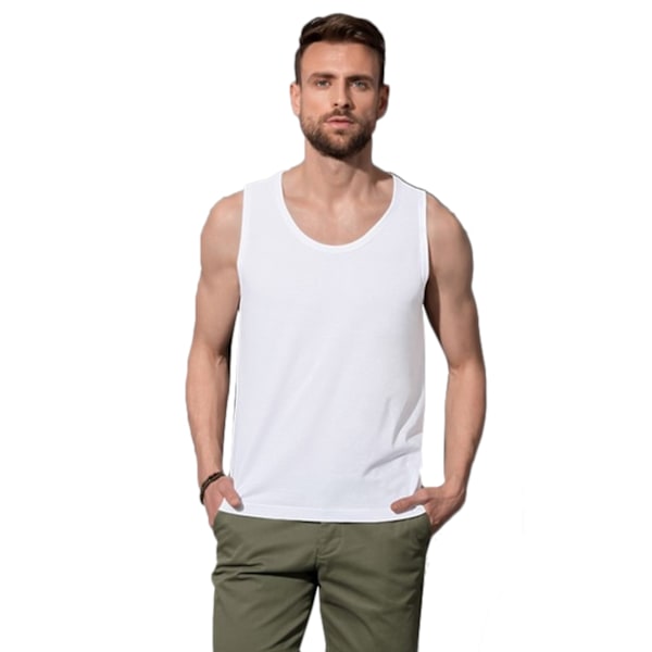 Stedman Dam/Kvinnor Klassisk Ärmlös Tank Top S Vit White S