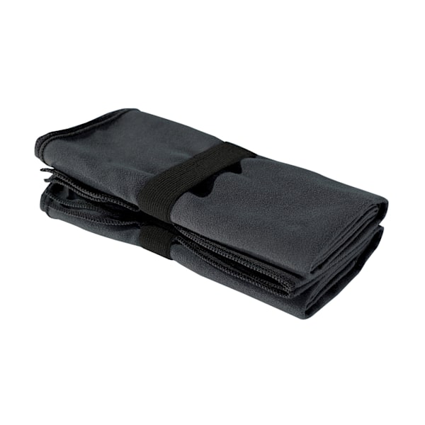Tri Dri Microfiber Snabbtorkande Fitness Handduk One Size Charcoal Charcoal One Size