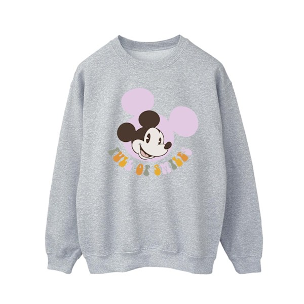 Disney Herr Mickey Mouse Full Of Smiles Sweatshirt M Sports Grå Sports Grey M