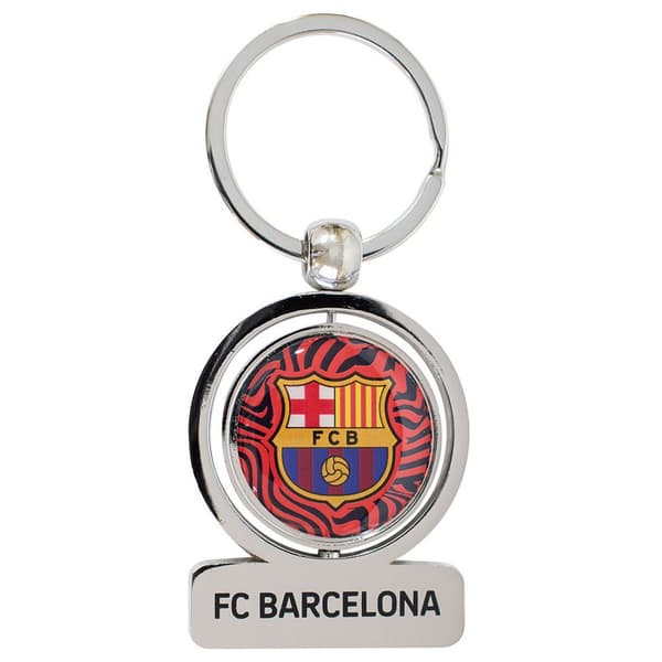 FC Barcelona Spinner Nyckelring En Storlek Blå/Granat Blue/Garnet One Size