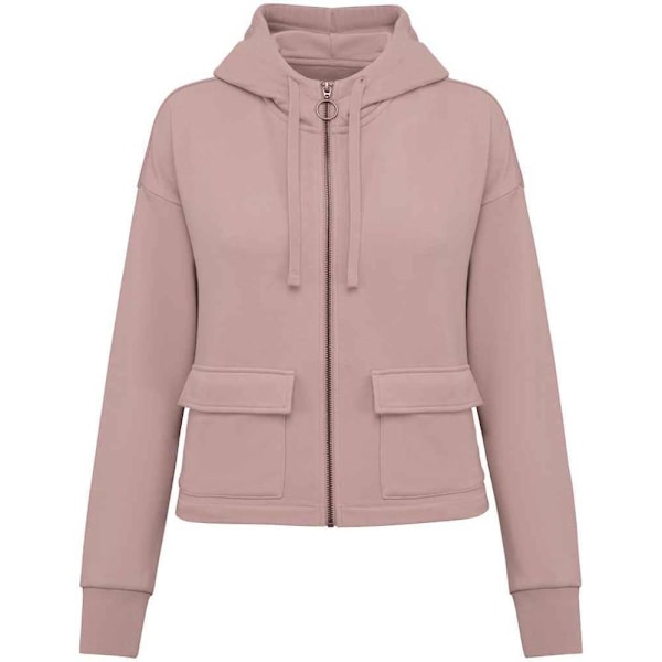 Native Spirit Dam/Dam Full Zip Hoodie 14 UK Petal Rose Petal Rose 14 UK