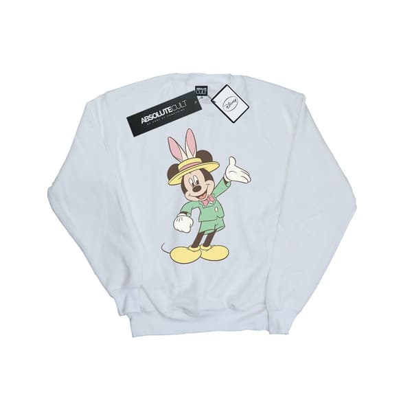 Disney Herr Mickey Mouse Påskhare Sweatshirt 3XL Vit White 3XL