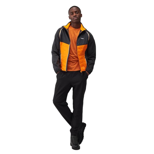 Regatta Herr Steren Hybrid Soft Shell Jacka XL Orange Pepper/A Orange Pepper/Ash XL