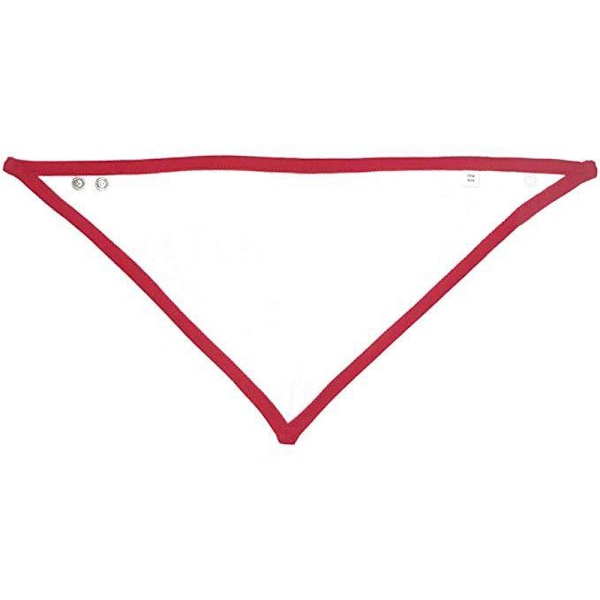 Babybugz Baby Plain Bandana Bib (2-pack) One Size Vit/Röd White/Red One Size