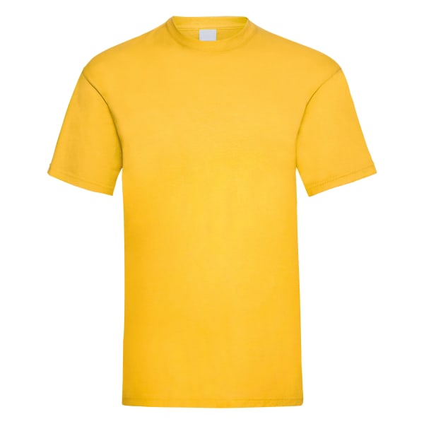 Herr värde kortärmad Casual T-shirt Medium Gold Gold Medium