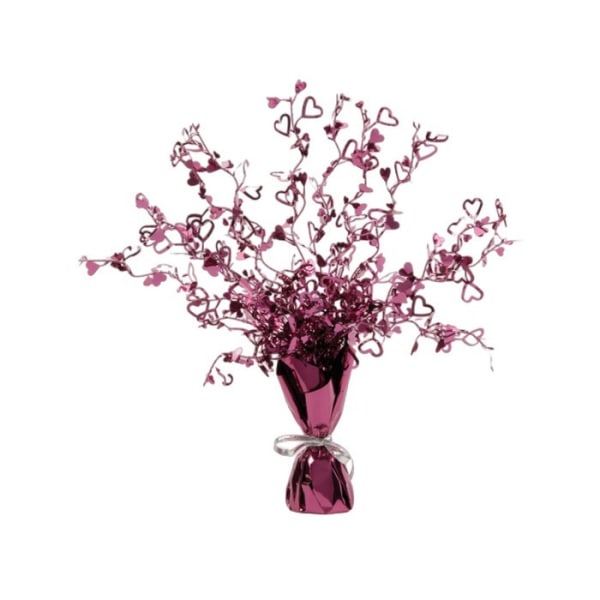Creative Party Folie Heart Party Centerpiece One Size Ruby Ruby One Size