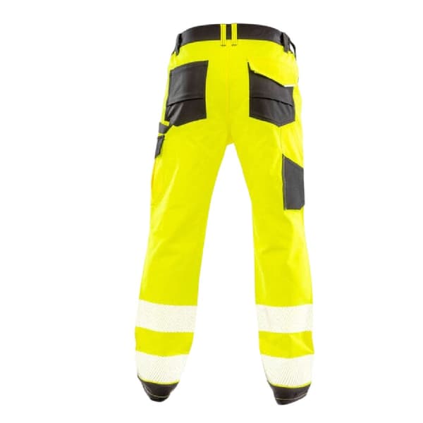 Result Safe-Guard Stretch-skyddsbyxor för herrar L Fluorescerande gul Fluorescent Yellow L