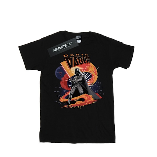 Star Wars Darth Vader Swirling Fury T-shirt S Svart Black S