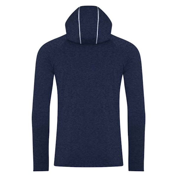 AWDis Just Cool Herr Cowl Neck Långärmad Baslager Topp XL Nav Navy Melange XL