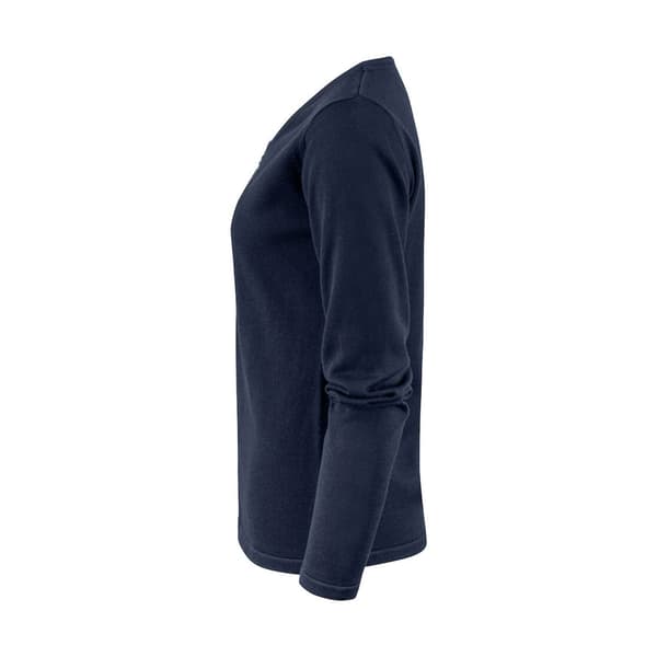 James Harvest Dam/Dam Stickad Kofta S Marinblå Navy S
