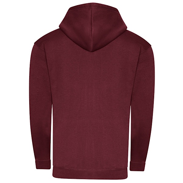 Awdis Herr Organic Full Zip Hoodie L Burgundy Burgundy L